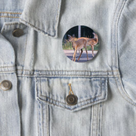 Chapa Redonda De 5 Cm Deer