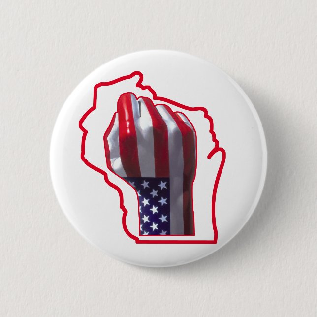 Chapa Redonda De 5 Cm ¡Defiéndase! (Anverso)