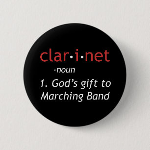 Chapa Redonda De 5 Cm Definición de Clarinet