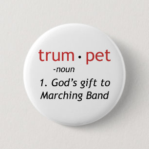 Chapa Redonda De 5 Cm Definición de una trompeta