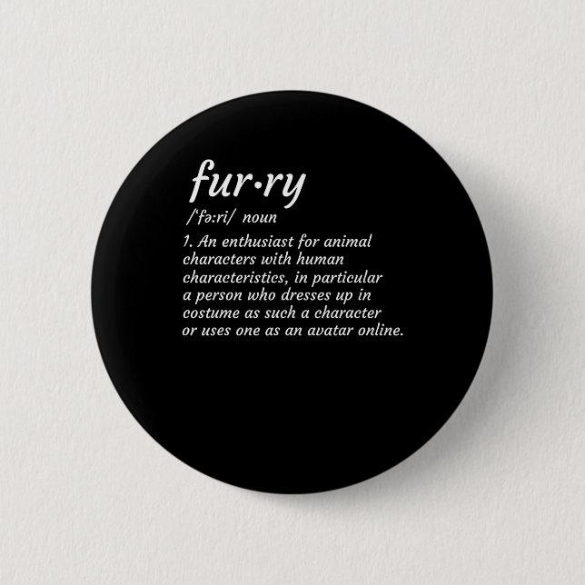 Chapa Redonda De 5 Cm Definición Fandom Furries Fandom Diseño Cosplay (Anverso)