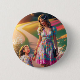 Chapa Redonda De 5 Cm Delicado recuerdo