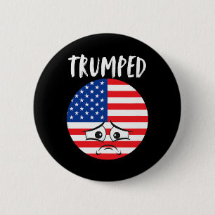 Chapa Redonda De 5 Cm Demócratas Arrepentidos De La Elección De Trump Co