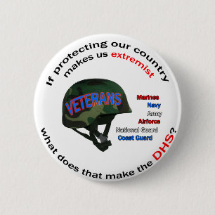 Chapa Redonda De 5 Cm Departamento de senilidad de Homland