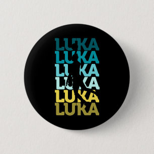 Chapa Redonda De 5 Cm Deportes de baloncesto Luka Fan