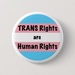 Chapa Redonda De 5 Cm Derechos TRANS: Derechos Humanos