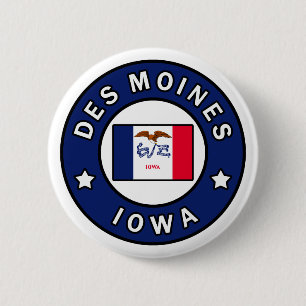 Chapa Redonda De 5 Cm Des Moines Iowa