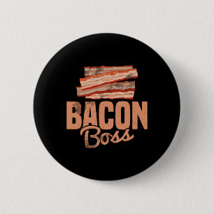Chapa Redonda De 5 Cm Desayuno de carne de cerdo Bbq Bycon Lover - Bycon
