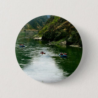 Chapa Redonda De 5 Cm Descanso del río salmonero