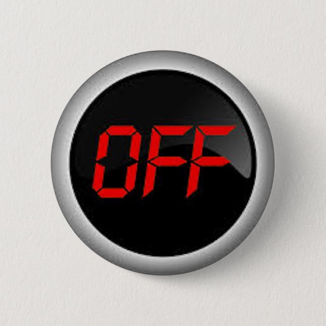 Chapa Redonda De 5 Cm desconectar (Anverso)