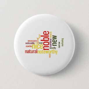 Chapa Redonda De 5 Cm Descríbase con adjetivos - N