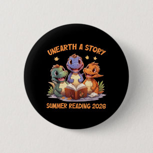 Chapa Redonda De 5 Cm Descubre una historia Lectura de verano 2026 Hombr