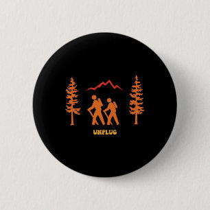 Chapa Redonda De 5 Cm Desenchufar Senderismo Camping Aventura al aire li