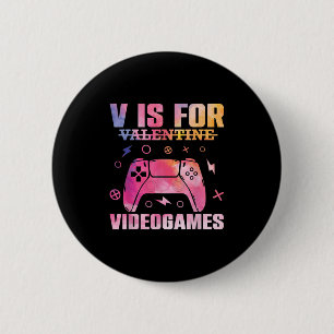 Chapa Redonda De 5 Cm Desi de texto gráfico del juego de videojuegos de 