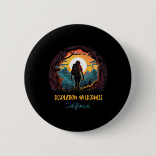 Chapa Redonda De 5 Cm Desolation Wilderness California Recuerdo Senderis