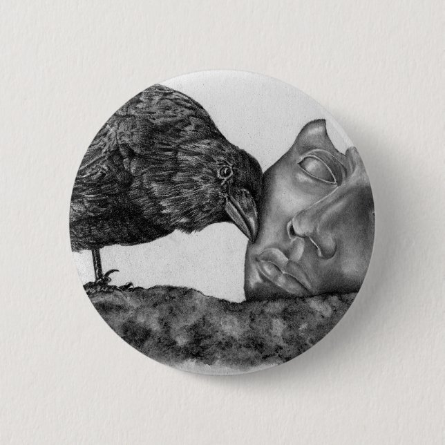 Chapa Redonda De 5 Cm Después de la inundación (Anverso)