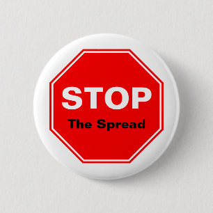 Chapa Redonda De 5 Cm Detener la propagación