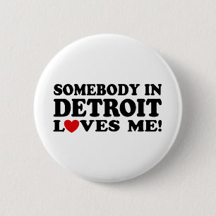 Chapa Redonda De 5 Cm Detroit