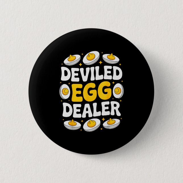 Chapa Redonda De 5 Cm Deviled Egg Er  (Anverso)