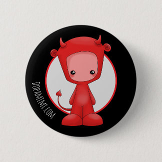 Chapa Redonda De 5 Cm DevilMimi
