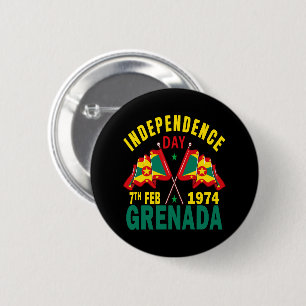 Chapa Redonda De 5 Cm Día de la Independencia de Granada