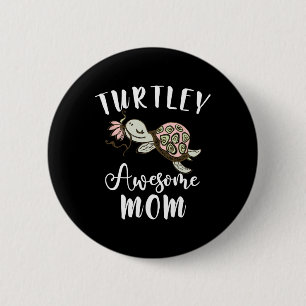 Chapa Redonda De 5 Cm Día de la Madre Ocean Animal Lover Mom Gift Idea T