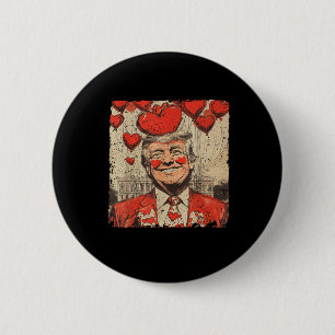 Chapa Redonda De 5 Cm Día de San Valentín Retro Divertido Humorístico Tr
