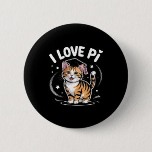 Chapa Redonda De 5 Cm Día del Pi 14 de marzo Regalo divertido de comida 
