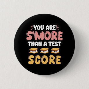 Chapa Redonda De 5 Cm Día En Que Estás Más Que Un Profesor De Prueba