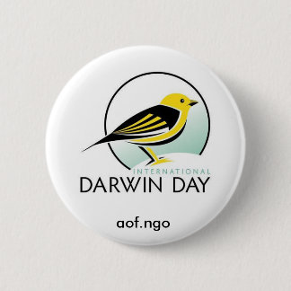 Chapa Redonda De 5 Cm Día internacional de Darwin