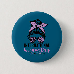 Chapa Redonda De 5 Cm Día internacional de la mujer 2026 8 marzo iwd dar