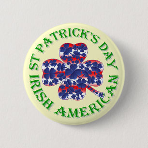 Chapa Redonda De 5 Cm Día irlandés de San Patricio