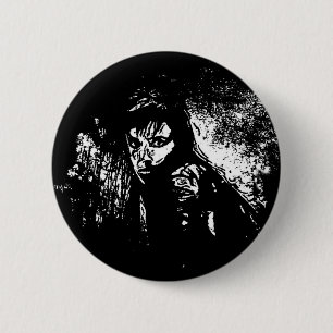 Chapa Redonda De 5 Cm Día paranoico