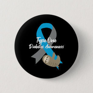 Chapa Redonda De 5 Cm Diabetes de Diabetes de Tipo 1 y Cinta T