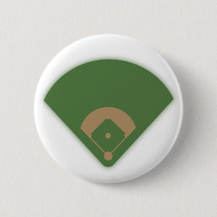 Chapa Redonda De 5 Cm Diamante de béisbol: