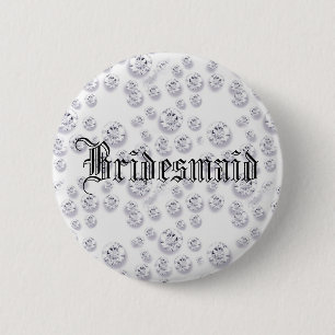 Chapa Redonda De 5 Cm Diamantes