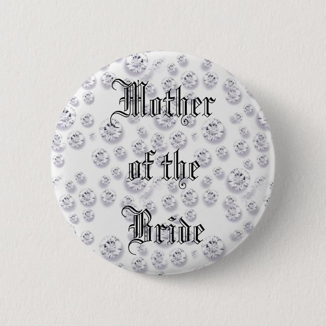 Chapa Redonda De 5 Cm Diamantes (Anverso)