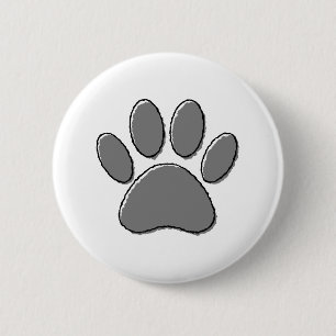 Chapa Redonda De 5 Cm Dibujo de gráfico de cachorros