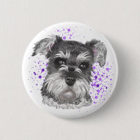 Dibujo del perro del Schnauzer