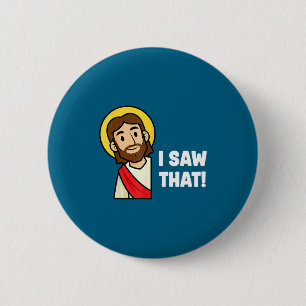 Chapa Redonda De 5 Cm Dicho Divertido Humor Cristiano Jesús Vi Eso