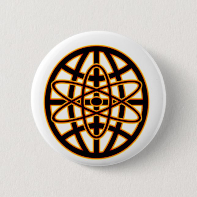 Chapa Redonda De 5 Cm "Diga no a nuclear " * (Anverso)