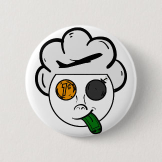 Chapa Redonda De 5 Cm Dinero de la mosca