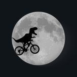 Chapa Redonda De 5 Cm Dinosaurio en bicicleta con diversión lunar<br><div class="desc">Finalmente está aquí... lo que has estado esperando toda tu vida. Nunca pensaste que vivirías para ver el día en que un Rex Tyrannosaurus llevara al cielo en una bicicleta, frente a una luna llena masiva, nada menos, en una búsqueda épica para regresar al mundo del que venía, pero acá...</div>
