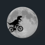 Chapa Redonda De 5 Cm Dinosaurio en bicicleta con diversión lunar<br><div class="desc">Finalmente está aquí... lo que has estado esperando toda tu vida. Nunca pensaste que vivirías para ver el día en que un Rex Tyrannosaurus llevara al cielo en una bicicleta, frente a una luna llena masiva, nada menos, en una búsqueda épica para regresar al mundo del que venía, pero acá...</div>