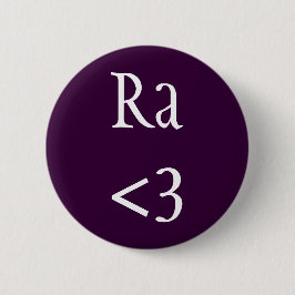 Chapa Redonda De 5 Cm Dios Egipcio - Ra insignia de amor