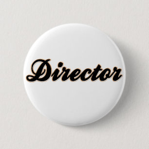 Chapa Redonda De 5 Cm Director Baseball Style