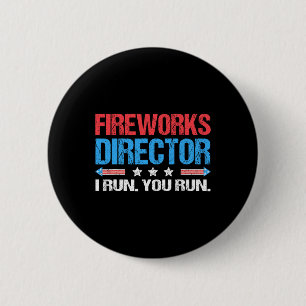 Chapa Redonda De 5 Cm Director De Fuegos Artificiales - Te Ejecuto Graci