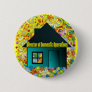 Chapa Redonda De 5 Cm Director de Operaciones Domésticas