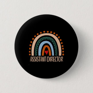 Chapa Redonda De 5 Cm Director Instantáneo Día de Apreciación del Arcoír