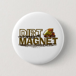 Chapa Redonda De 5 Cm Dirt Magnet